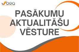 Pasākumu un aktualitāšu vēsture